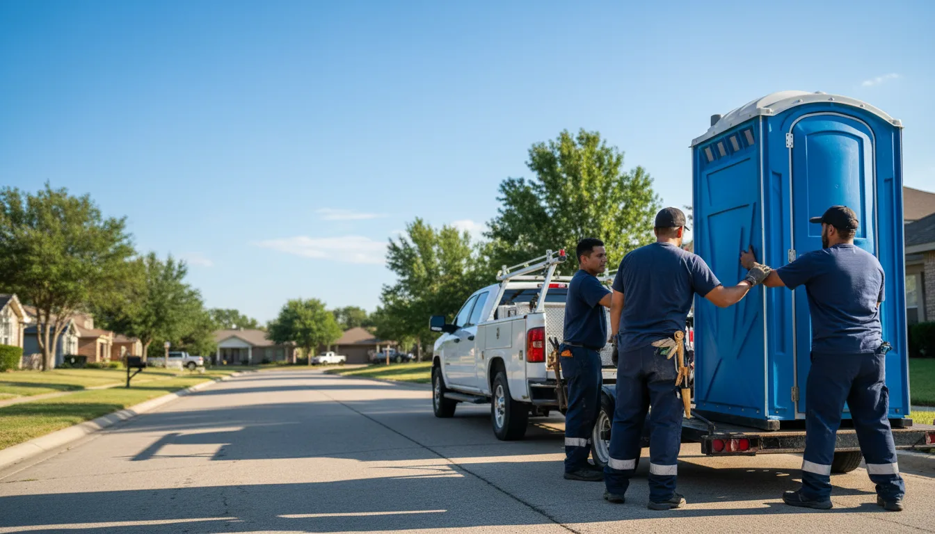 Portable Toilet Rental in Maryneal, TX near me